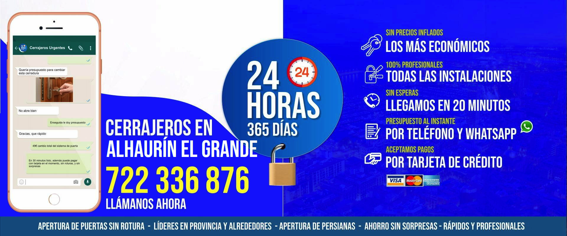 Cerrajeros en Alhaurín el Grande 24 horas